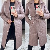 Женские куртки -пальто стеганные