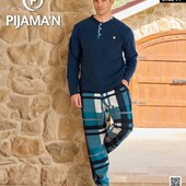 Піжами чоловічі флісові Теплі .Турція