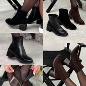 швидка відправка! Зима / демі черевики натуральна замша, шкіра!